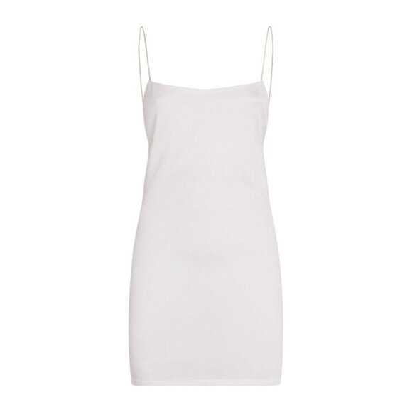 GAUGE81 Hira Mini Backless Dress in Ivory Small New Crystal Straps - Picture 9 of 15